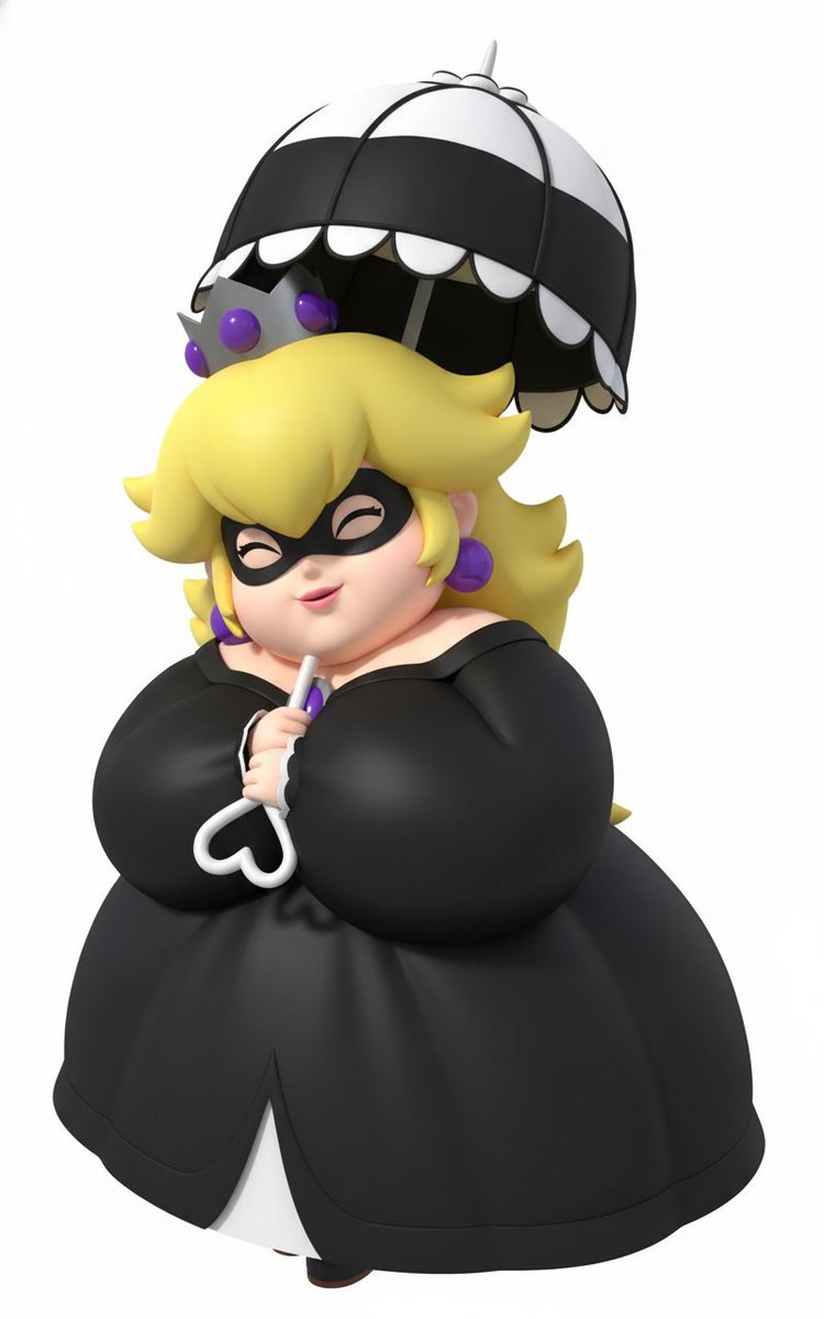 ShadeIsBackHop's tweet image. Ms. R (Miss Rosalina, Mario) becomes 3D