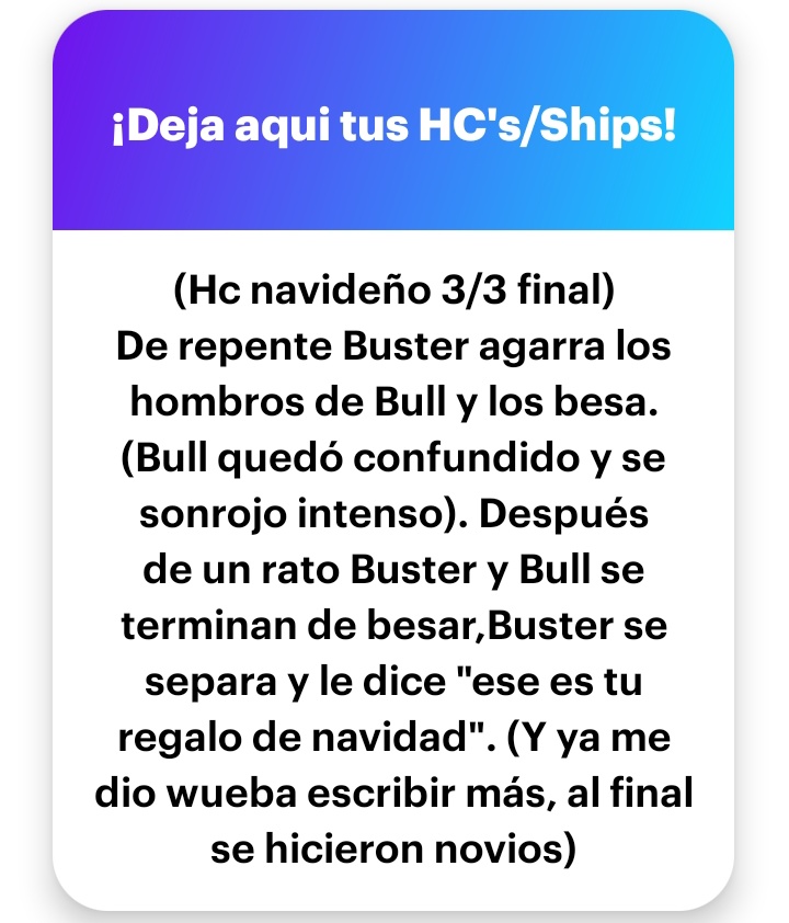 brawl_radio's tweet photo. [📖🎄]

MALDITOS JOTOS LOS AMO

TOMEN JOTOS PIJES!
#BullxBuster #BusterxBull https://t.co/w9hvH8K3fY