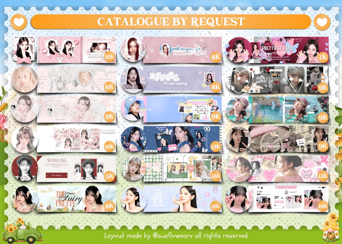 sunflowearv's tweet image. Help repost? Maacii 🫶 
Haii! Flo ada PROMO LAYOUT TAHUN BARU 

♡ BY REQ DISC 25%
♡ RS MIN. 14K GET 1 LAYOUT RS (MAX. 7K)
♡ PROMO 27 DES 2025 - 3 JAN 2026
♡ AVAIL FOR INRUSH, SPONSOR, GIVEAWAY DI TANGGAL PROMO

Yuk jajannnn 😍🌻
#zonauang #zonajajan