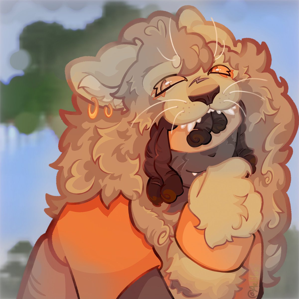 aelilus's tweet photo. finally locked in?? okok, manepear art..

a memory perhaps..? 
#manepearfanart #unstableuniverse

- this lowkey sounds cringe now 😭 https://t.co/FYekFa44gs