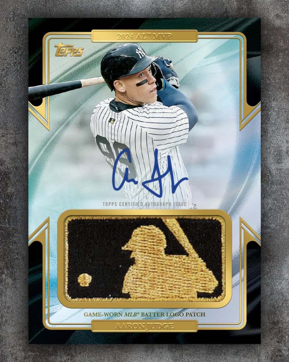 アーロン・ジャッジの1-of-1ゴールド・ロゴマンが日本で発見される