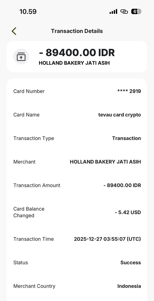 mimin abis jajan hollan bakery 🥰 tentu aja pake <a href="/Tevau_Official/">Tevau</a> 😙