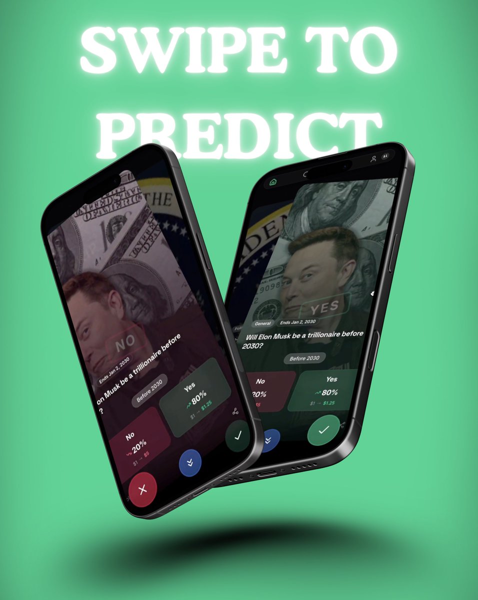 SWAY_Markets's tweet image. Prediction markets are about to come to a mobile near you 🤝