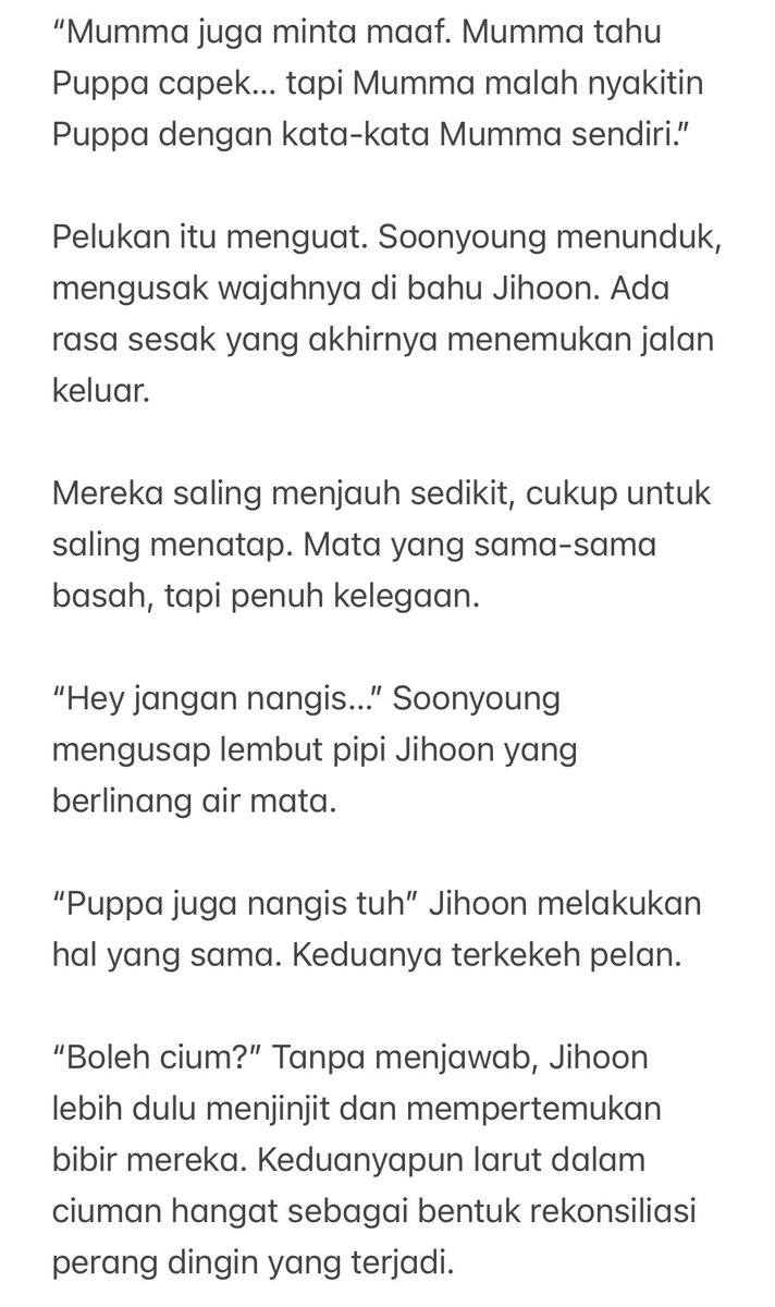 icchipuff's tweet image. Soonhoon one tweet au
Mumma Puppa (&amp;amp;eby) universe

🐯: aku capek
🍚: aku lebih capek

(cw: ljh called as mumma)