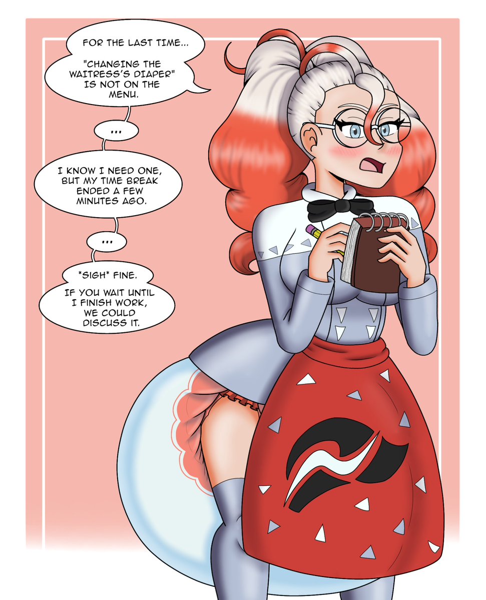 LittleMaruDL's tweet image. Remember everyone, the customer is always right to ask for what they want. #abdl #abdlart #diaper #diaperart #diapergirl 

I finally finished this drawing. I kept leaving it unfinished because of the holidays... and I have no doubt that New Year's will be the same.