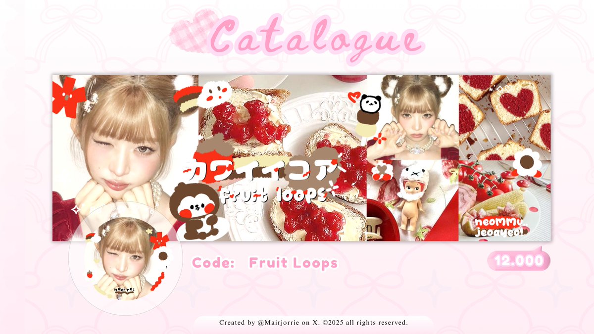 help repost please? thank you! <3

hayiii ⭐ aku membawa layout ready stock REI IVE dari katalog fruit loops 🍭🍓 bisa langsung dijemput sekarang price on pict yahh 🍤(⁠ ⁠◜⁠‿⁠◝⁠ ⁠)⁠♡ 

🤍: aku juga open titipan atau request untuk katalog yang sama iaa

#zonauang rs