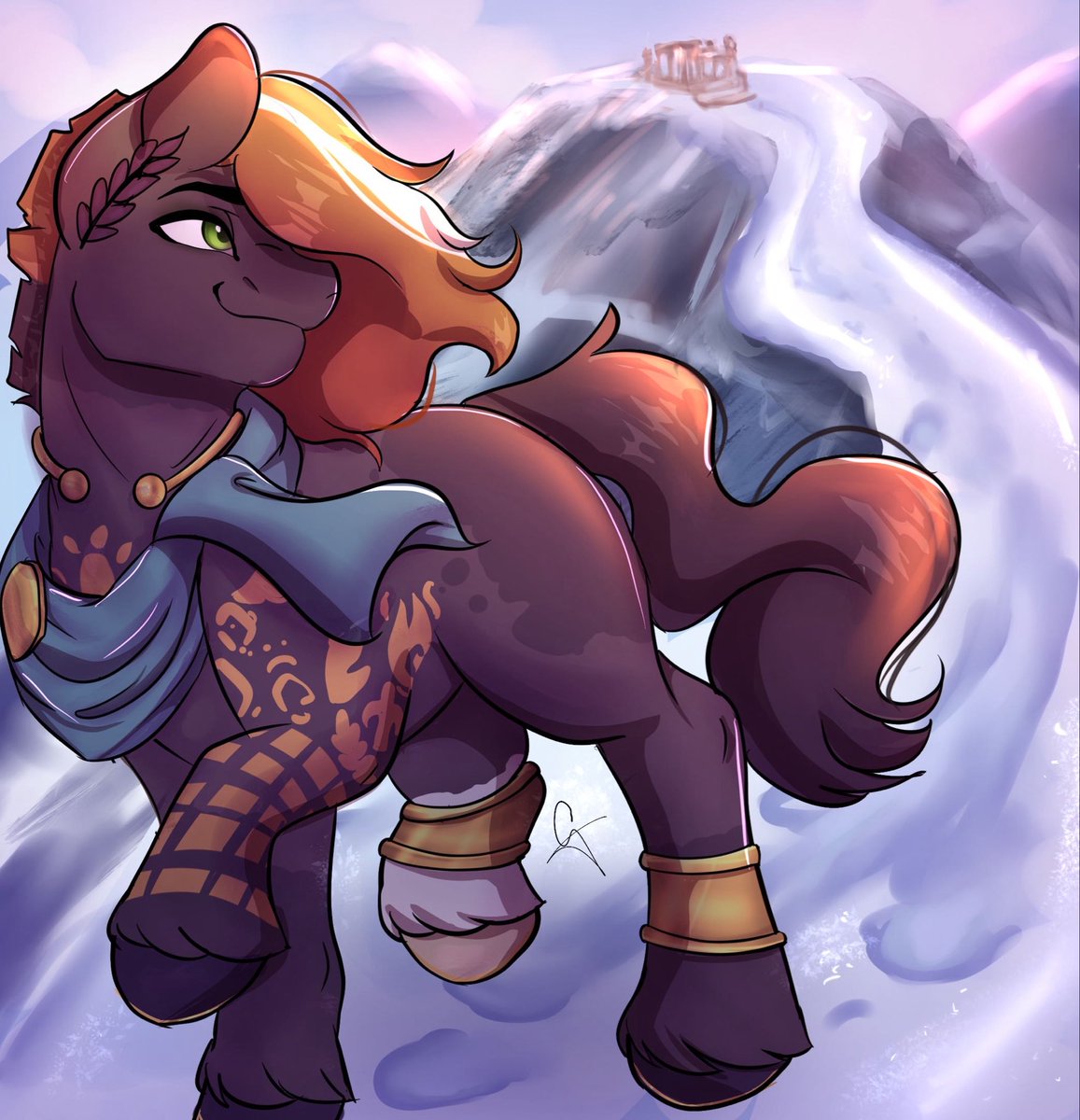 Commissions still very open! Art examples from my most recent part in Scribbler Production’s A Winter Wedding Part 1, and a Secret Santa present!

#mlp #commissionsopen