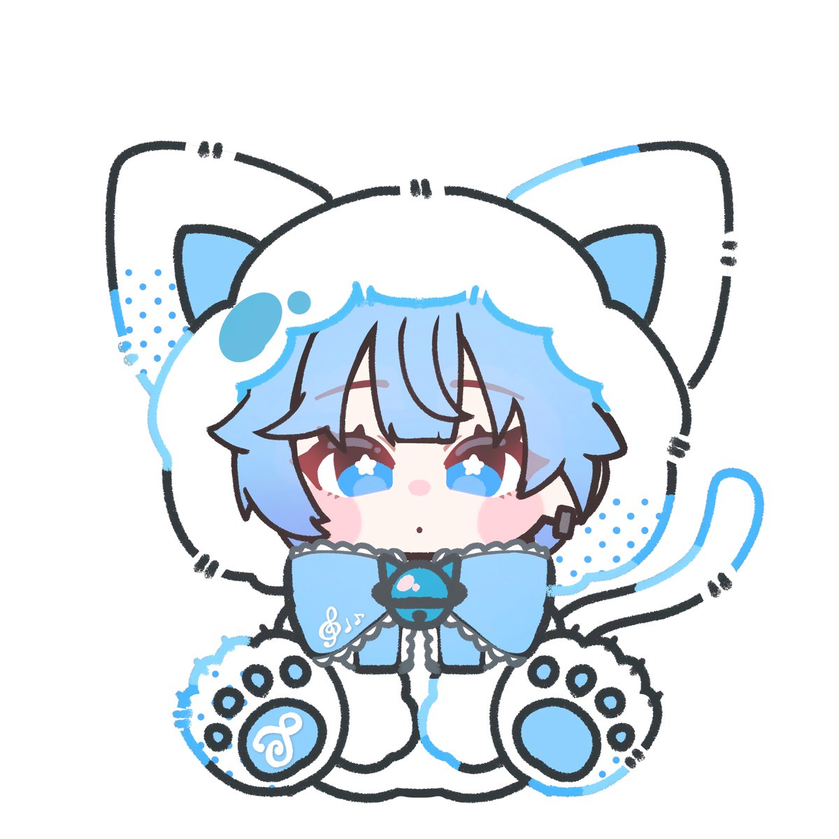 【#PR】
この度つなぐにて、
しらたまおもち☁️様(<a href="/01omochi03/">しらたまおもち☁️@依頼停止中</a>)に
イラストを描いていただきました🐱
ふわっふわな着ぐるみと☆のおめめが
特にお気に入りで、可愛く仕上げていただきました！💙
ありがとうございました💙

こちらからご依頼できます☺
🔗 tsunagu.cloud/users/01omochi… #つなぐ
