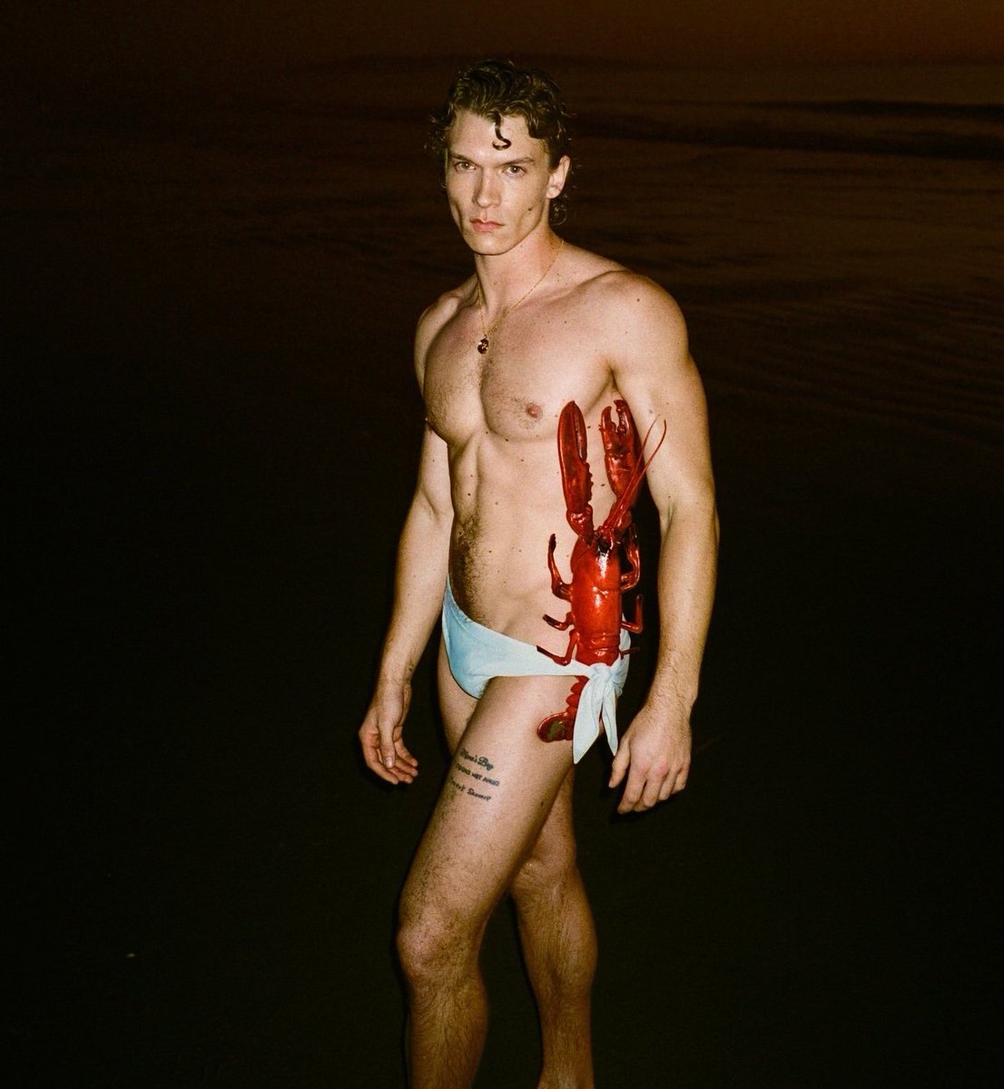 my girl and her lobster