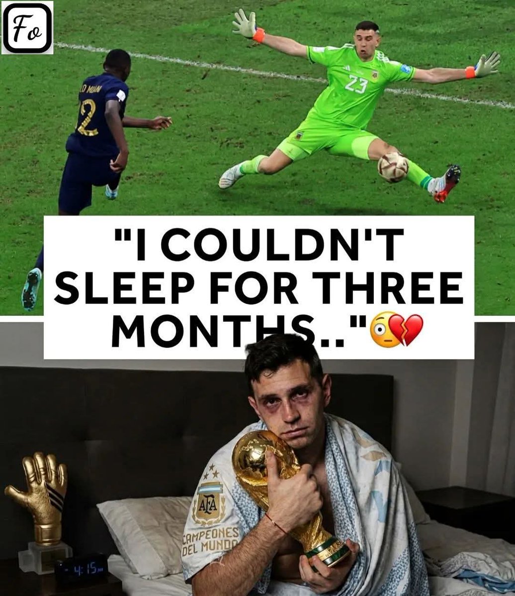 MrWills96's tweet image. 🚨🗣️ Emiliano Martinez: "I had THREE Months of INSOMNIA after the save against Kolo Muani in The 2022 FIFA World Cup FINAL!" 😰

"Everyone says, 'Oh, that's good.' Yes, but what if it had gone in?" 🫣

"I don't want to repeat or think about it again." 😅

Just IMAGINE if that…
