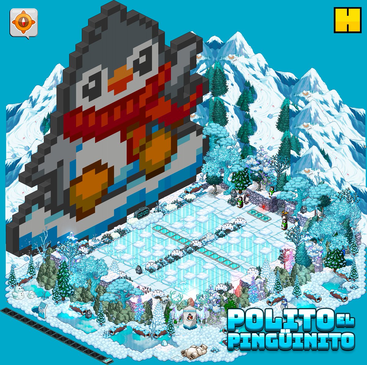❄️ ¡El Juego Especial de la "Semana de Navidad" sigue activo! 🐧

Recuerda que el juego “Polito El Pingüinito” continúa abierto y facilitado para toda la comunidad. Aún estás a tiempo de participar, disfrutar de la experiencia y conseguir tu placa especial navideña. ¡No te quedes