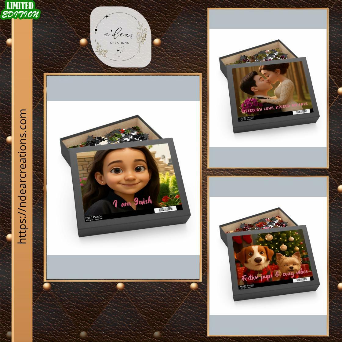 ndearcreations's tweet image. Transform your cherished memories into art with our Keepsake 3D Cartoon Puzzle! Personalize your portrait for just $27.32 and celebrate the n'dear holidays in a special way. #SentimentalGift #UniquePresent

Shop Now ndearcreations.com/products/keeps…