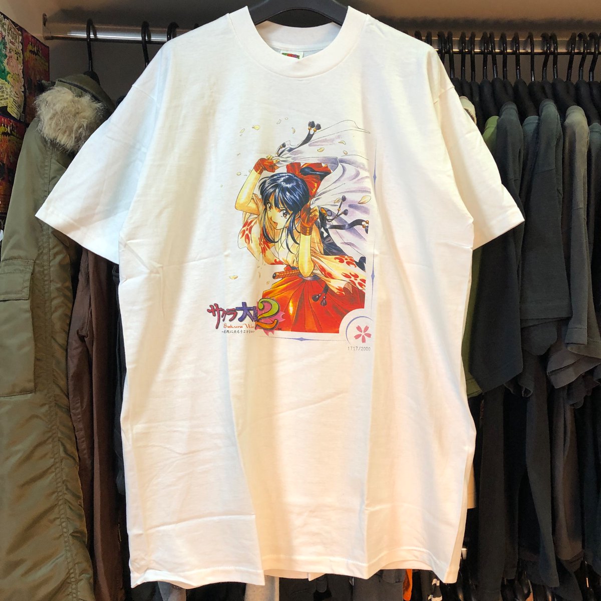 90's デッドストック サクラ大戦2 Tシャツ2種類!!! 松原秀典イラスト