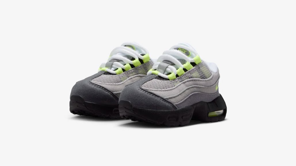 『 ファーストルック・kidsモデル 』
Nike Air Max 95 OG Big Bubble "Neon"

・kidsモデルがUSにてリリース
・MENSモデル2026年3月5日グローバルリリース予定