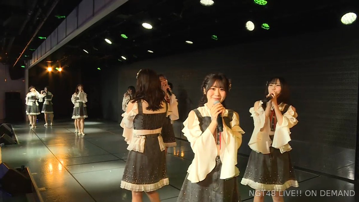 🥰🥰 #NGT48 #水津菜月 #すい分補給🌙 #シアターの女神公演 #シアター