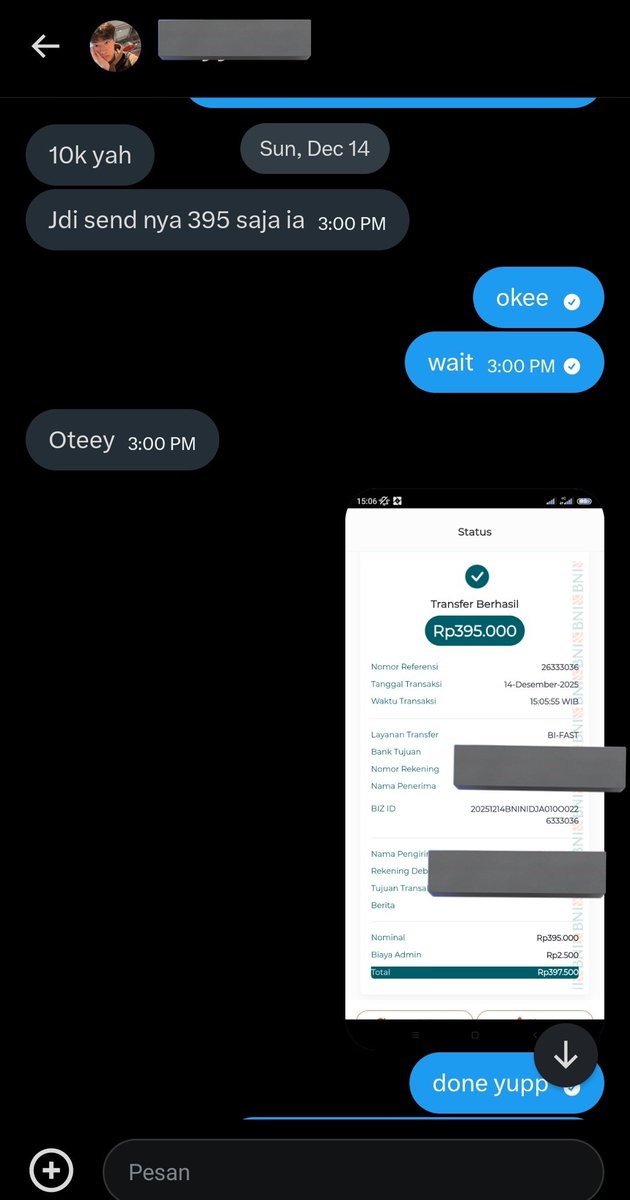 babel 320+ testi | open rekber/mm tweet media