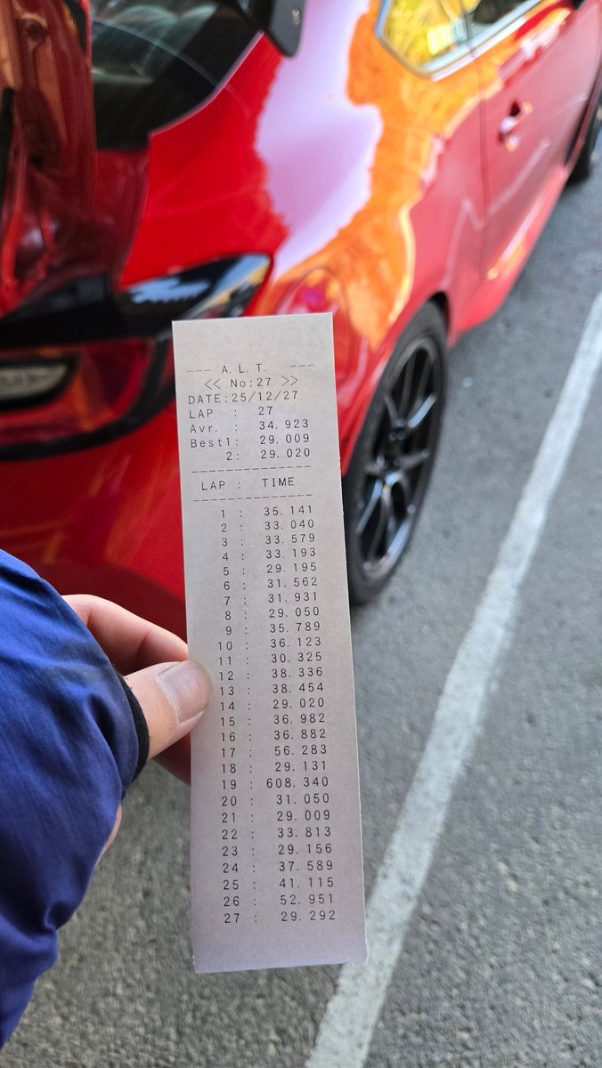 変えたところのテストで作手走りました
合わせ込めずでタイムも出なかったのでもう少し考えます！
29.009 シバ R50T9β　265 35 18