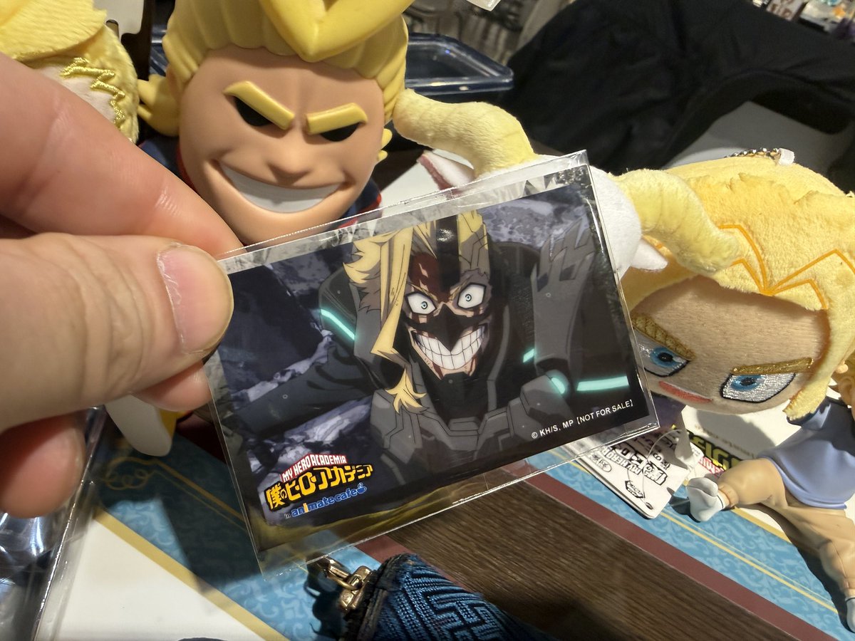 特典　オールマイト 僕のヒーローアカデミア ヒロアカ 新宿マルイ ポップアップ ステッカー