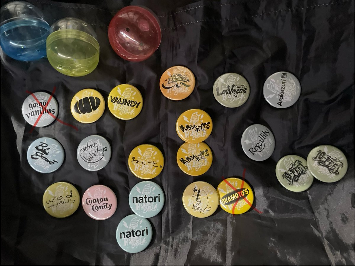 レディクレ 缶バッジ 【譲】画像をご確認ください(❌のものは