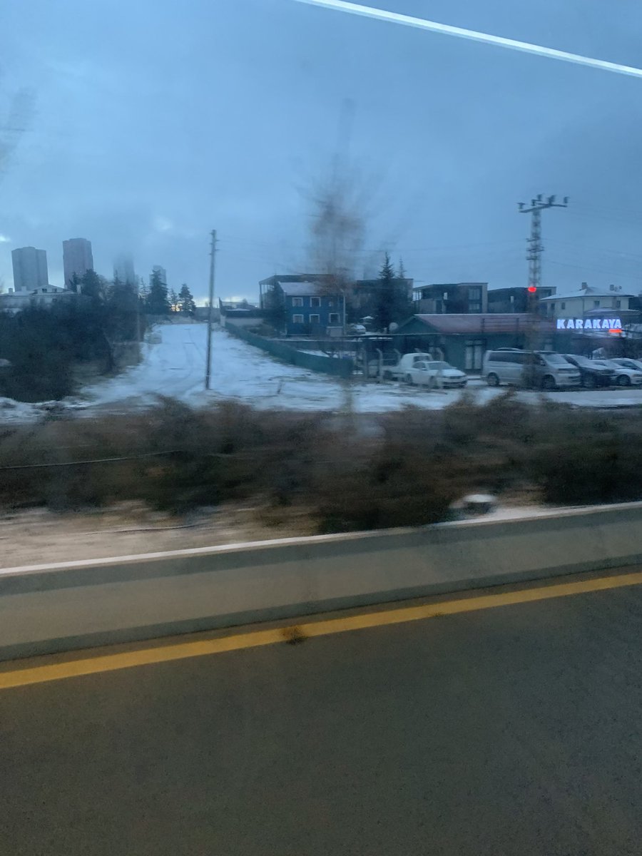 Ankara’da ilk Kar. #SonDakika #kar