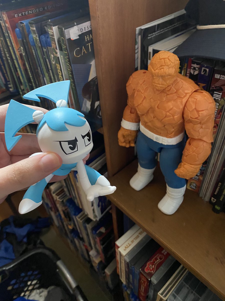 ECCReanimated's tweet photo. “You wouldn’t like my brain! It’s all circuity and metallic!”
“Relax, Jenny. I’m not going to eat your brain.” @RobRenzetti @FountainCartoon https://t.co/yc9khcEdrL