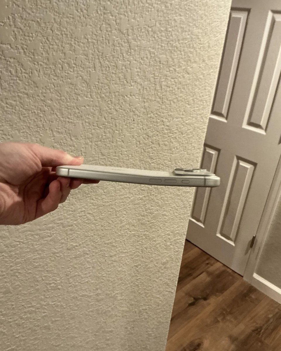 TheAppleDesign's tweet photo. iPhone 17 Pro Max got back pain https://t.co/qHolKoJa5h