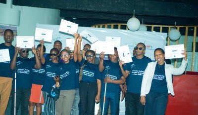 NewTimesRwanda's tweet photo. 20 #Rwandans with disabilities graduate from RATA ’s first coding programm.

READ: https://t.co/pRtwE7Skun https://t.co/Gpd7WgLhOE