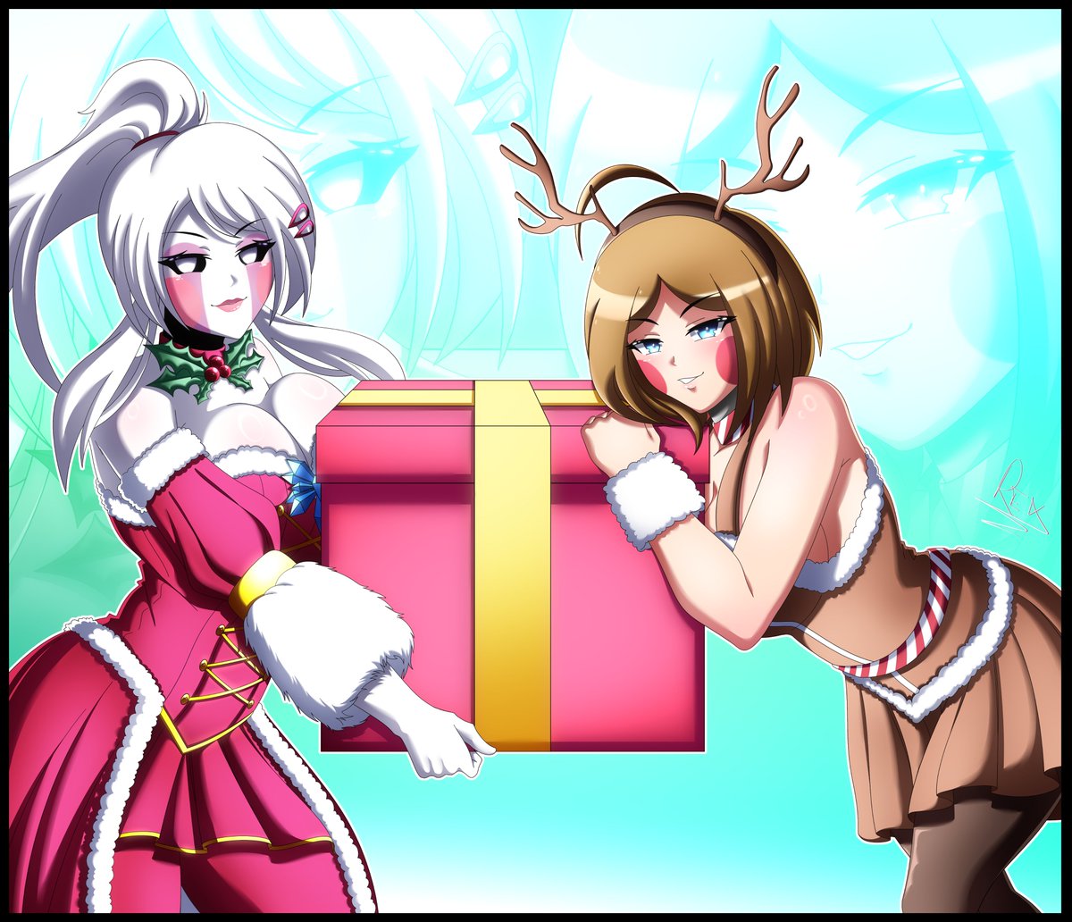 🎄MERRY CHRISTMAS AND HAPPY NEW YEAR!🎄

Here I bring (finally) my Christmas present to you, with Puppet and BB as the stars of this drawing. And I thank everyone who waited for me, I hope I can count on you in this coming year of 2026!!

#Fnia #Fivenightsinanime #Christmas