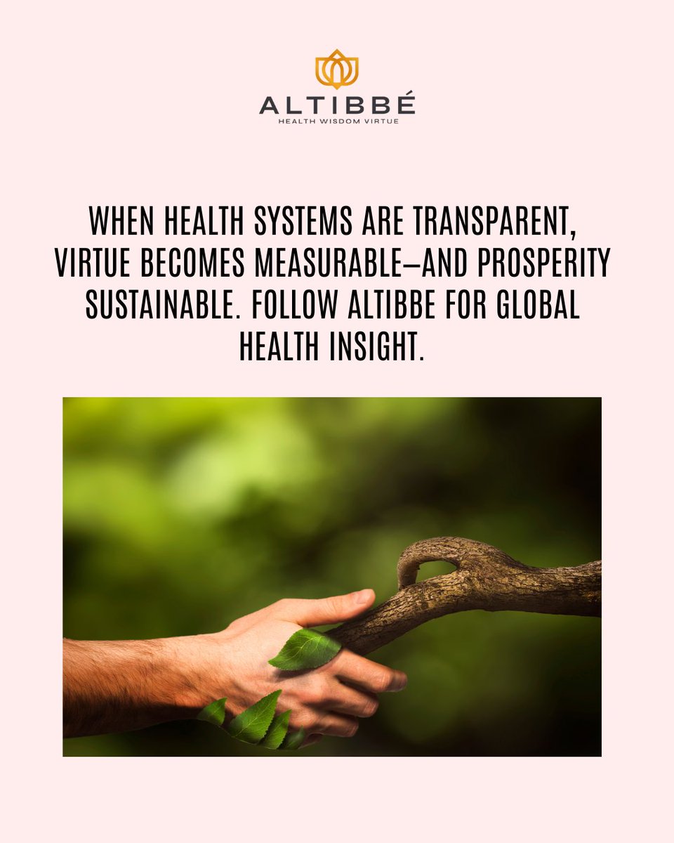 AltibbeInc's tweet photo. Trust is the invisible infrastructure of health systems https://t.co/aXAJuokaFT