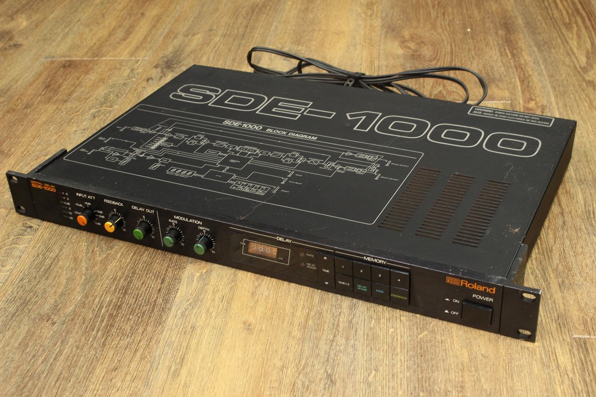 ROLAND SDE-1000が中古で入荷！ クセのあるモジュレーションをかけ
