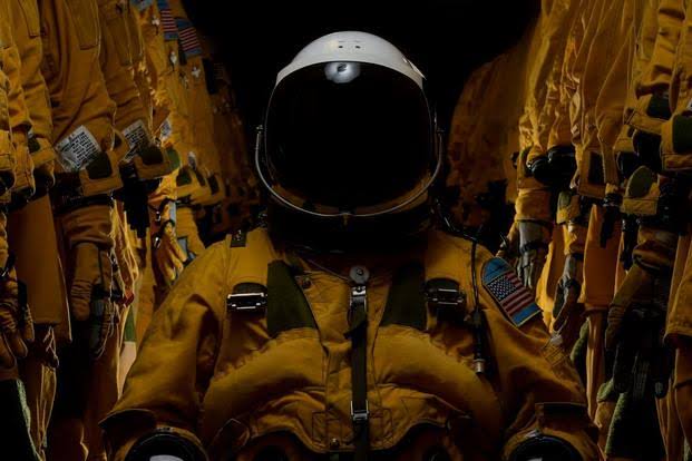 pre_historic's tweet image. Similarly, U-2 pilots wear nearly identical pressure suits for high-altitude reconnaissance.