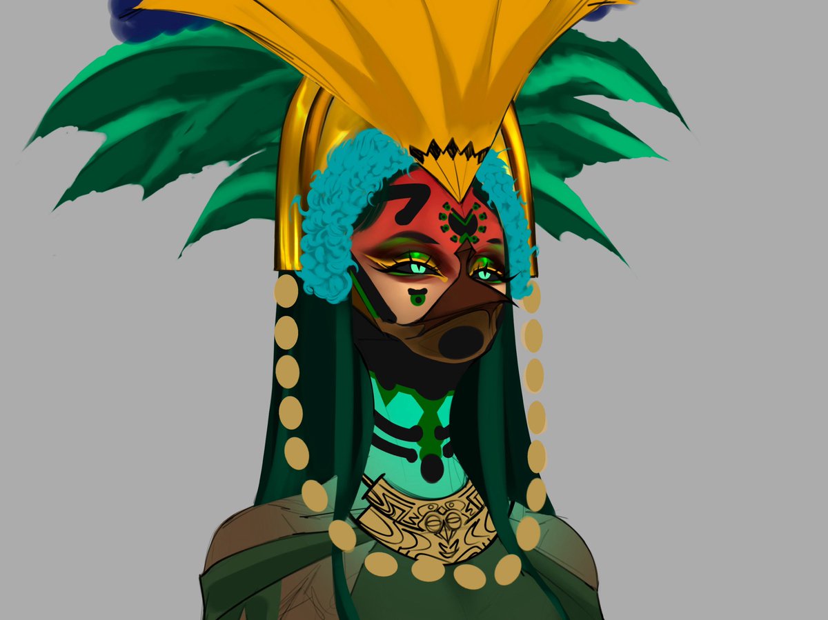 _deviuss's tweet photo. Empress Chasina is coming together, just need to render her a bit more✨
#digitalart #furry #ocart #originalart #furryart https://t.co/Hzz18fJc5j