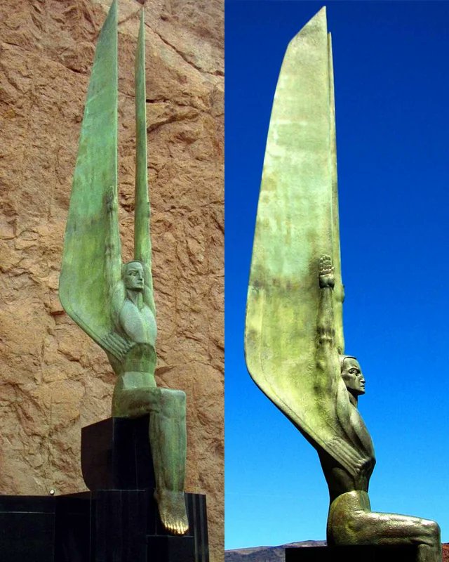 The Winged Figures of the Republic, Hoover Dam, Nevada (1936)