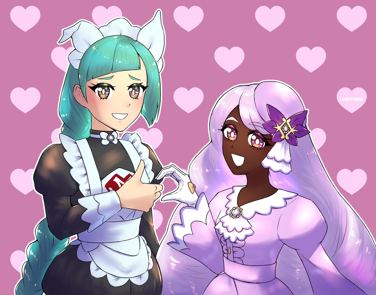 LyreTiger's tweet photo. Lebanne and Jacinthe! 

#pokemon
#PokemonLegendsZA https://t.co/XpkFTL05NK