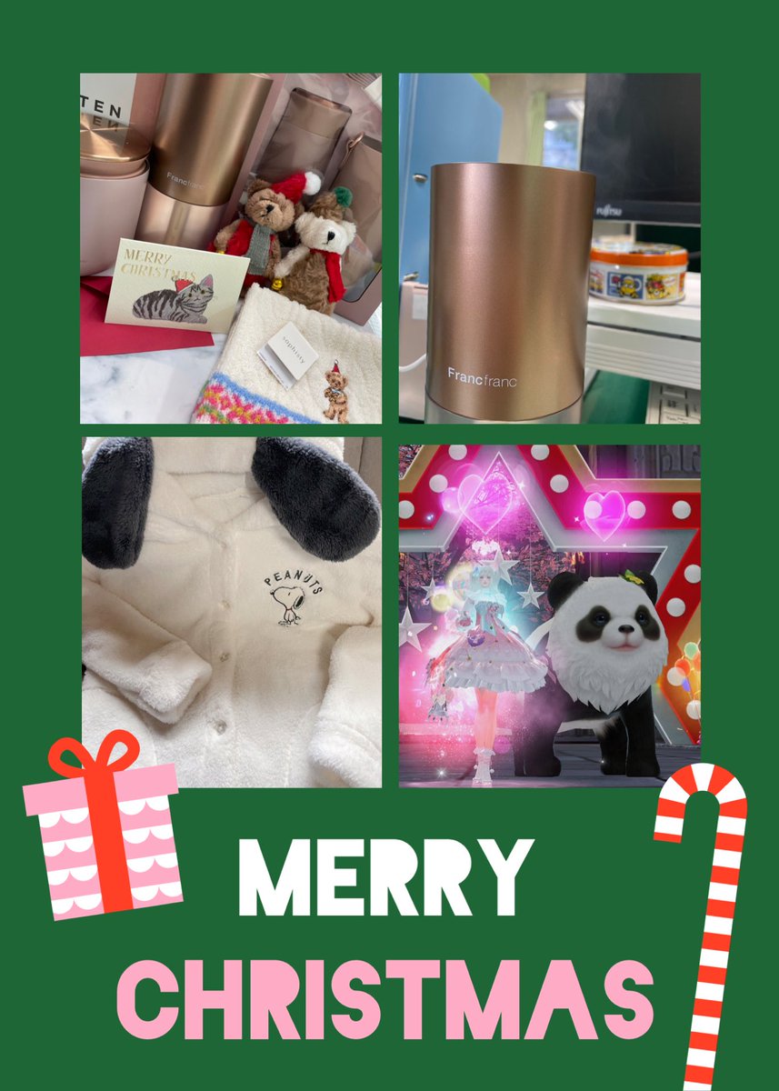 hachiloverie's tweet photo. みらんサンタ🎅から今年も🎁きました
さっそく職場で使用中
いつもありがとう♡𝔹𝕀𝔾 𝕃𝕆𝕍𝔼🫶🏻

数年ぶりに帰省した友達とランチに行って近況報告
去年ちょぴっとだけパワモバしてたらしい
今は逆水寒してるんだって
#パワモバ
#祖龍はクリスマスムード
#大晦日までお仕事
#誤字ってたから差し替え https://t.co/X3uPYQo3W6