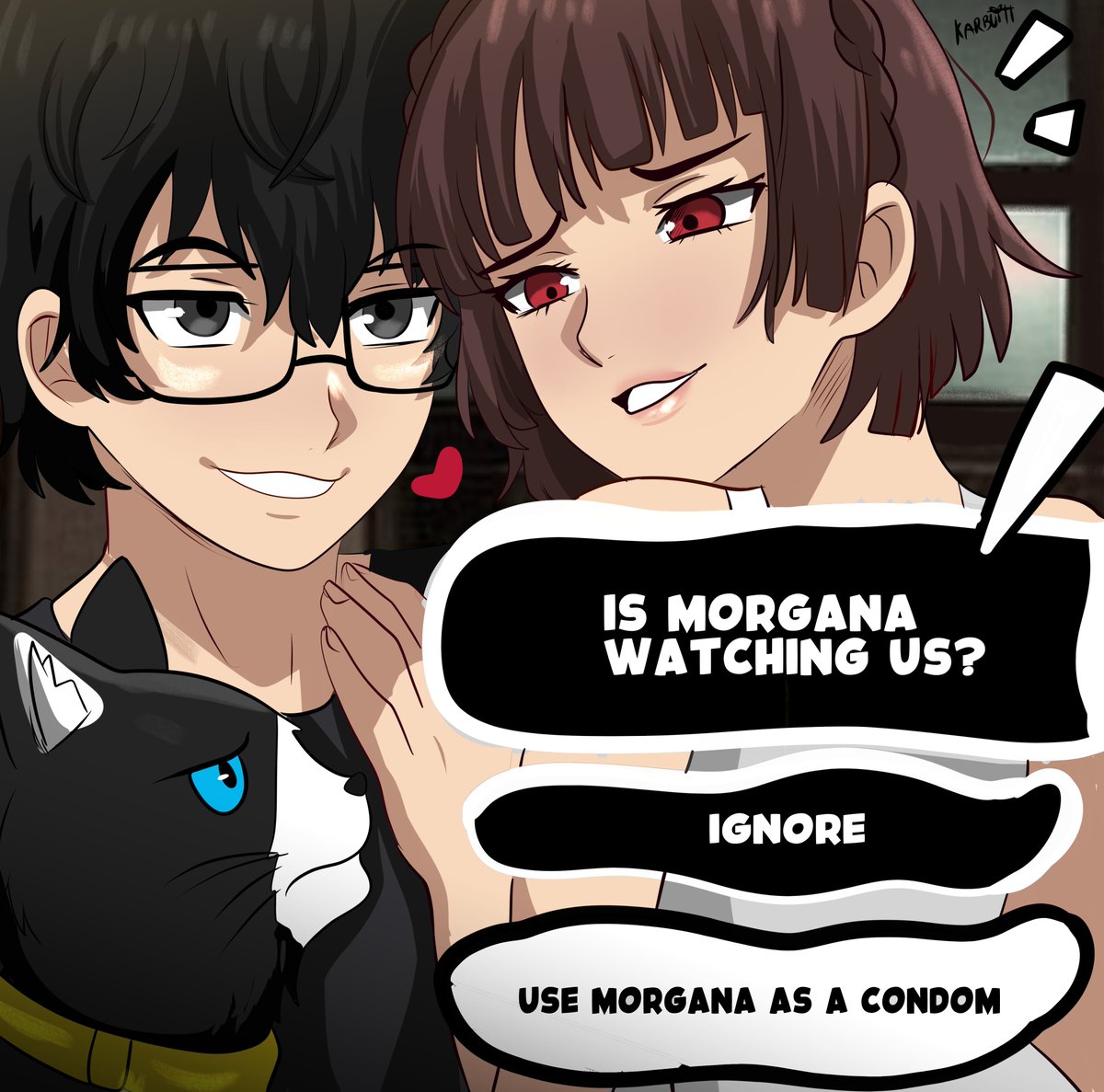 Karbuitt's tweet photo. Let's use Morgana as the... https://t.co/BkpCiBhvjZ