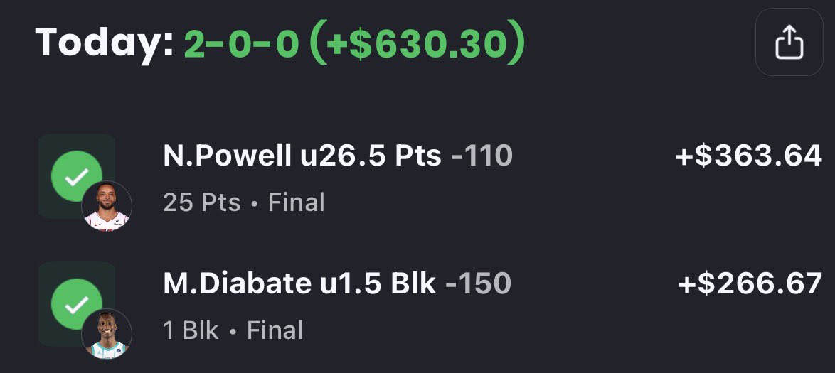 MdollarBetts's tweet photo. Cash 2 (4u) Max bomb plays 💰💰
Join my vip to get all my props
https://t.co/6AHez2uoFJ
Download Sobet use CODE BETTS
#sweep #winning #cashing #mdb https://t.co/fF8AqWGSa8