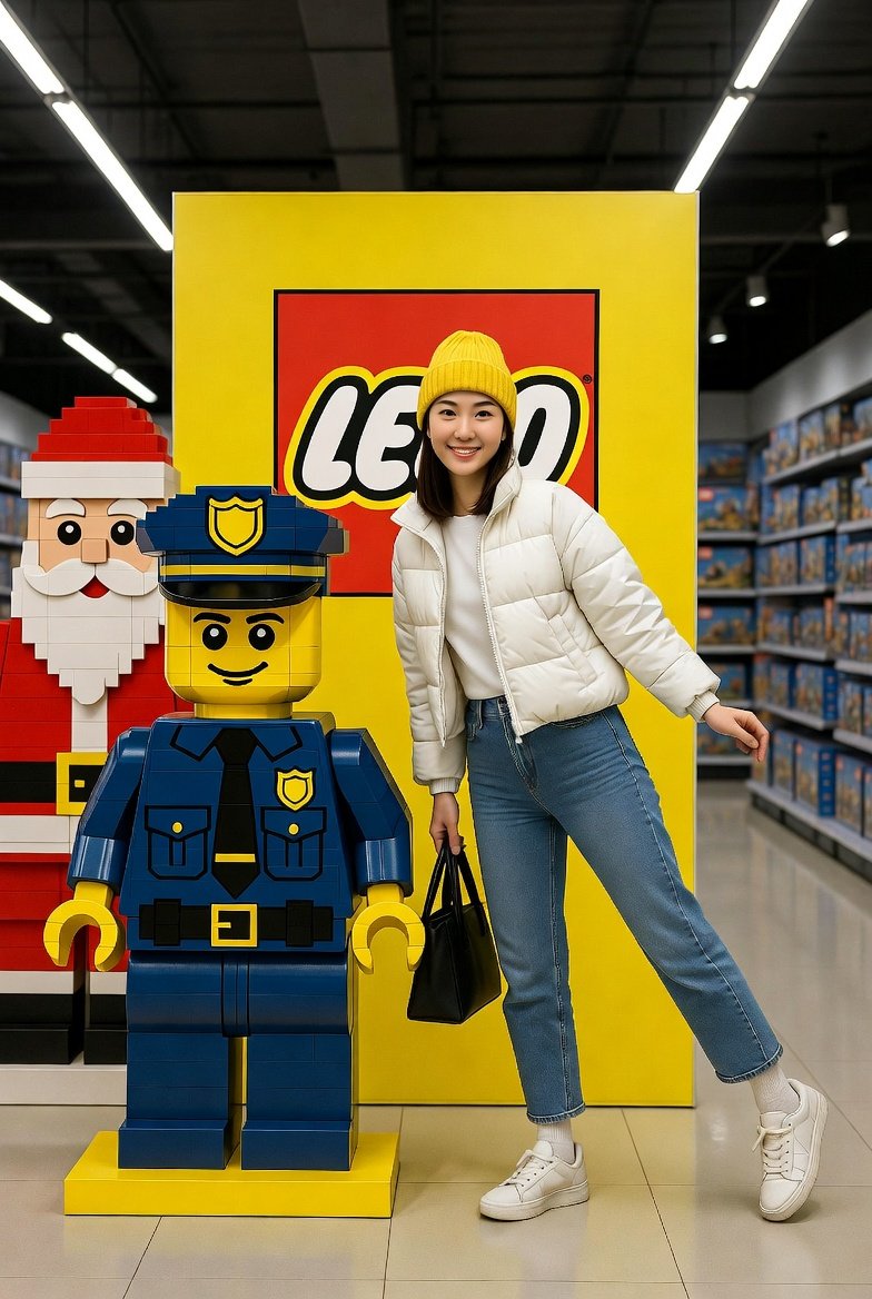 Lego Store Candid Lifestyle Photo Prompt — example 2
