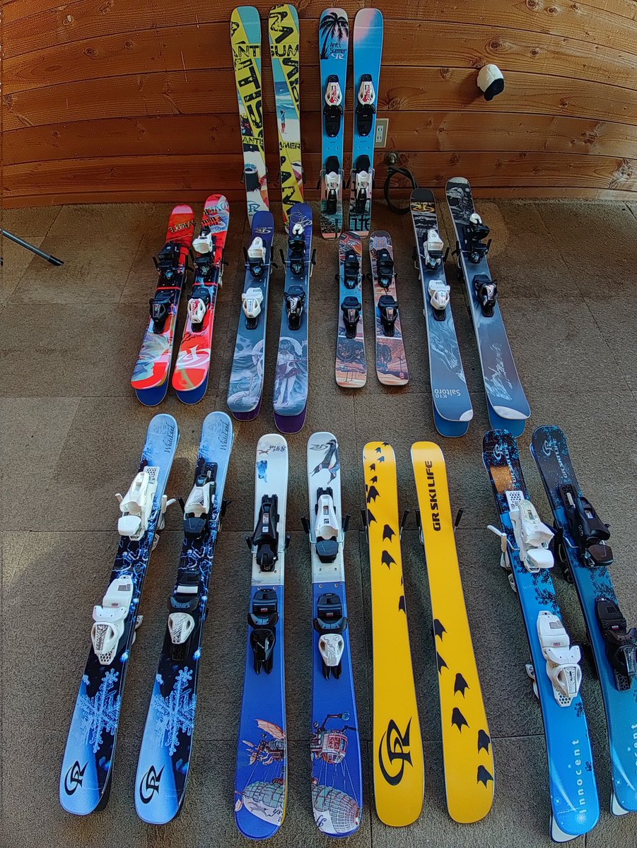 GRskilife　スキーボード　ファンスキー 明日からの試乗会に並ぶ板はこちらになります！ #スキー #スキーボード