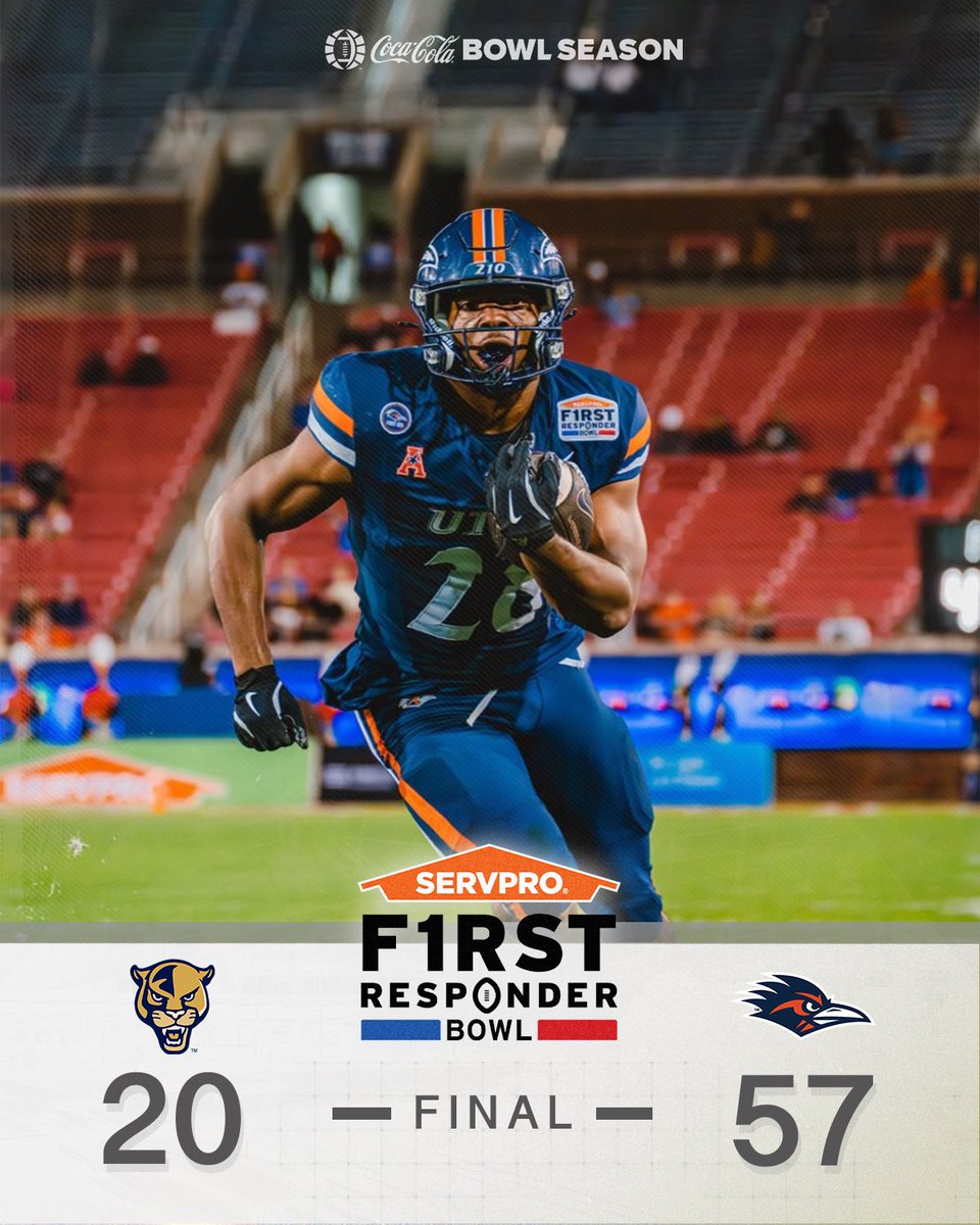 BowlSeason's tweet photo. @UTSAFTBL wins the 2025 @FRBowl 💯 https://t.co/1ItThn6JYr