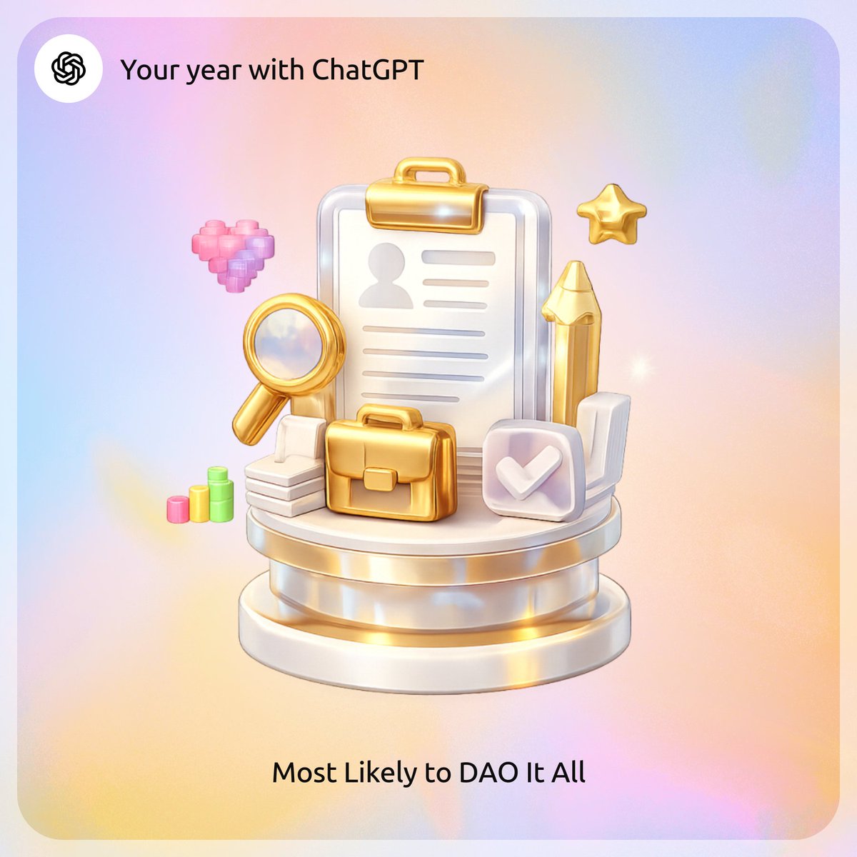 #chatgpt: 2025 in review.  Just #dao it.