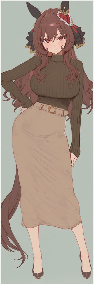 ロングヘアのジェンティルドンナ様