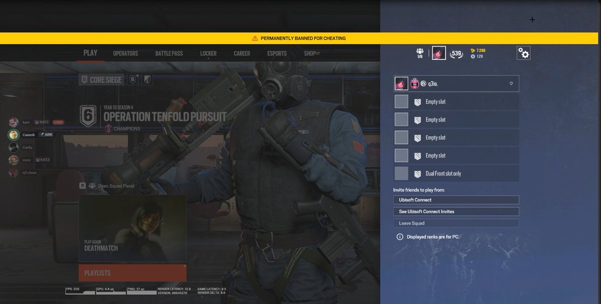 q3iooo's tweet image. Cooked #banned #siegeX