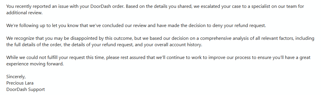nerdrhage's tweet photo. @DoorDash 
@FairtradeAU 
Having no reason given why a refund was denied and only knowing that the delivery drivers phone wouldn't scan my identification, the carton of beer was taken back to the shop and I was denied the refund... how is this legal? https://t.co/6bM8XEPS5u