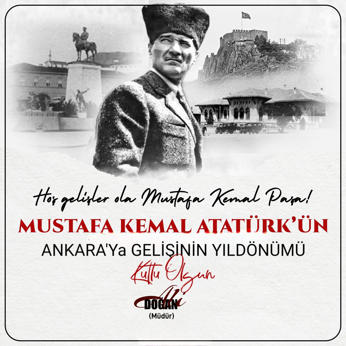 Bir milletin kaderine yürüyüş başlamıştı.
Mustafa Kemal Paşa geliyordu.
Ve Ankara, o gün yalnızca bir misafir değil,
istiklâlin önderini bağrına basıyordu.
🇹🇷
27 Aralık, bir şehrin direnişe;
bir milletin umuda kavuştuğu gündür.
27AralıkATATÜRKAnkarada