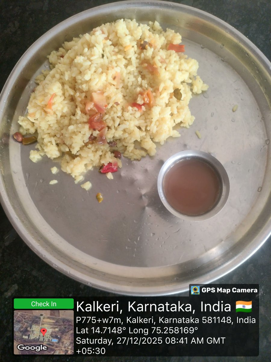 579Sc's tweet image. ಬೆಳಗಿನ ಉಪಹಾರ #SocialAudit_SWDMeals #SocialWelfare_Karnataka