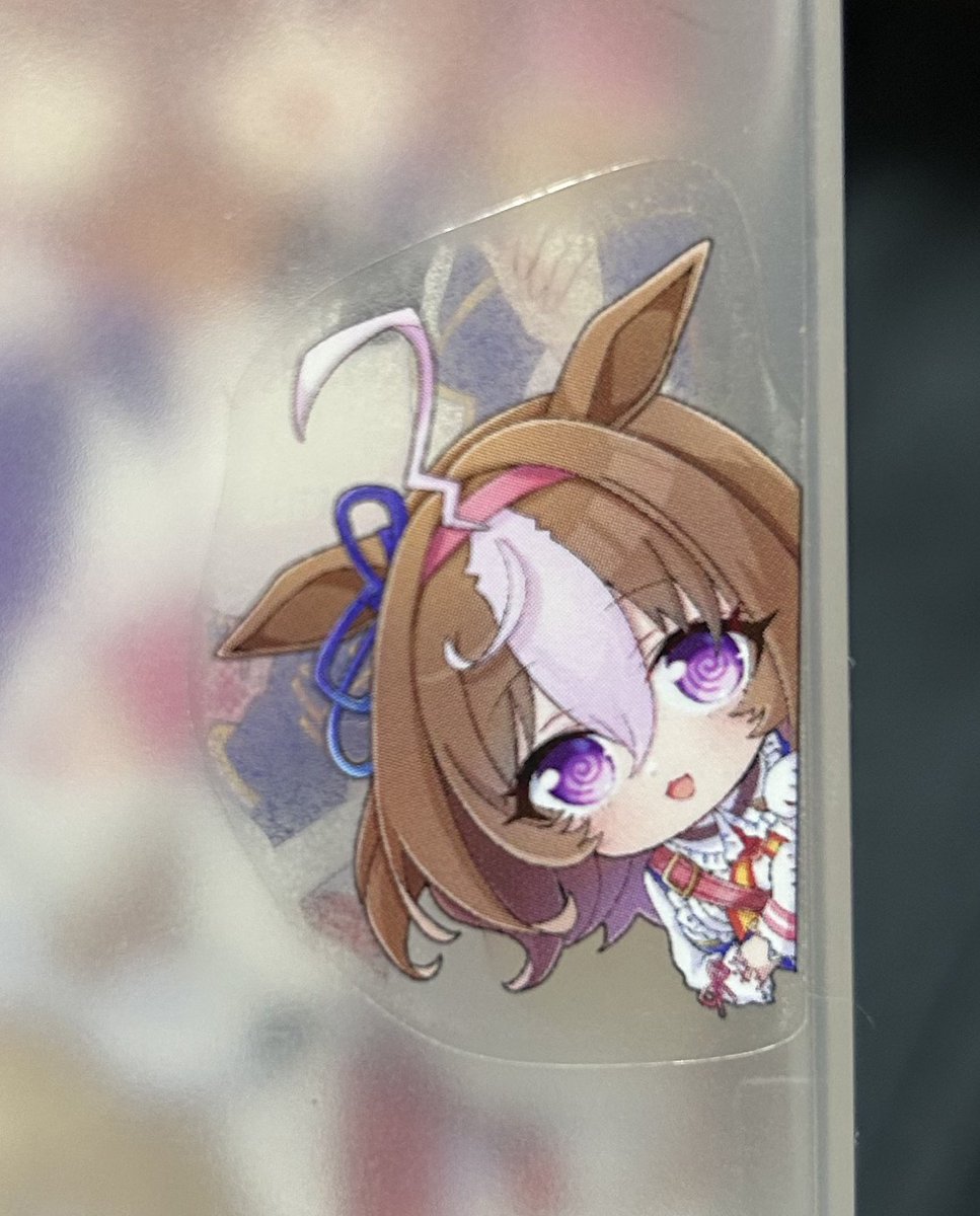 【NEW】クリアシールきました! 