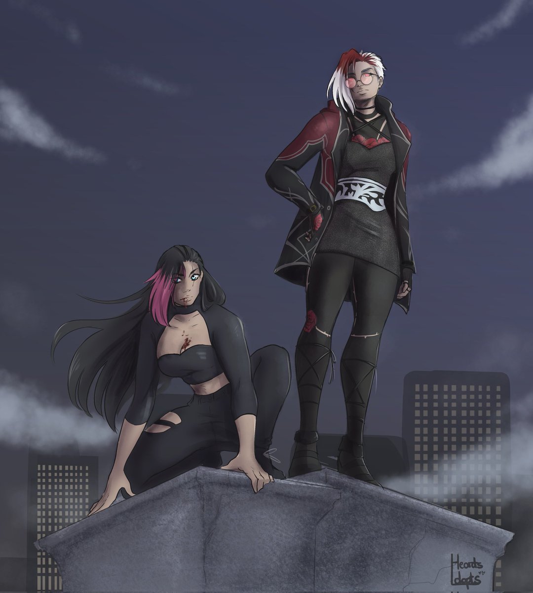 W0rk done for <a href="/Man_0f_Darkness/">Man_0f_Darkness 🔞</a> with our girls Rosa and Iris ♥️ thank youu 🥹🥹🫶🏻