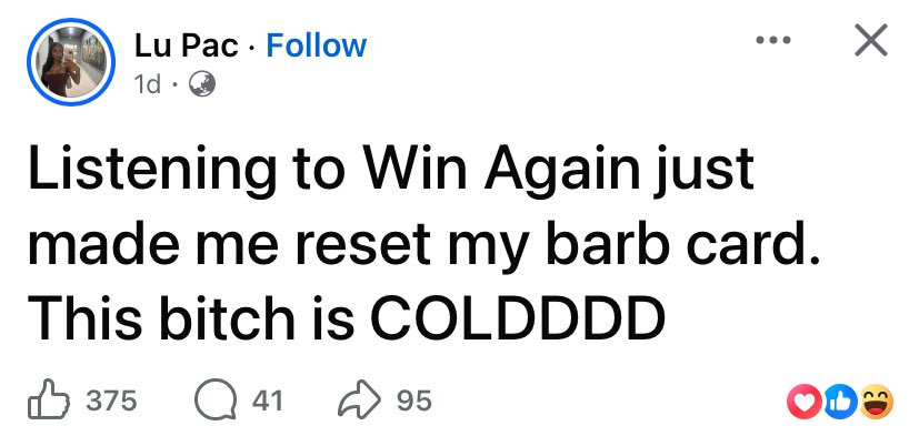 marnixample's tweet image. the way she can’t be cancelled 😭😭