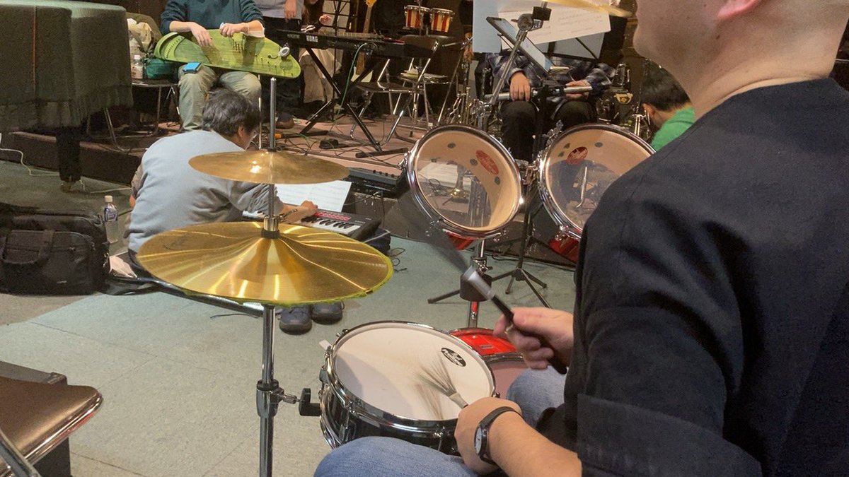 今年最後のスタジオ遊びよ〜